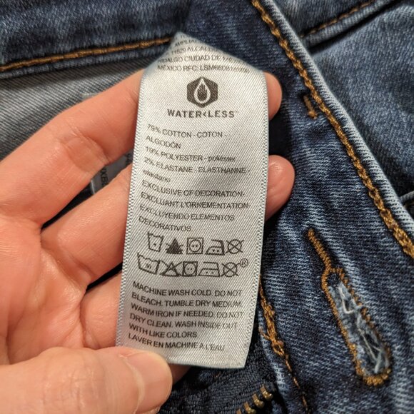 Levi's High-Rise Ankle Straight Jeans women's size 26 - Picture 5 of 6